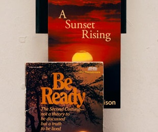 A sunset rising