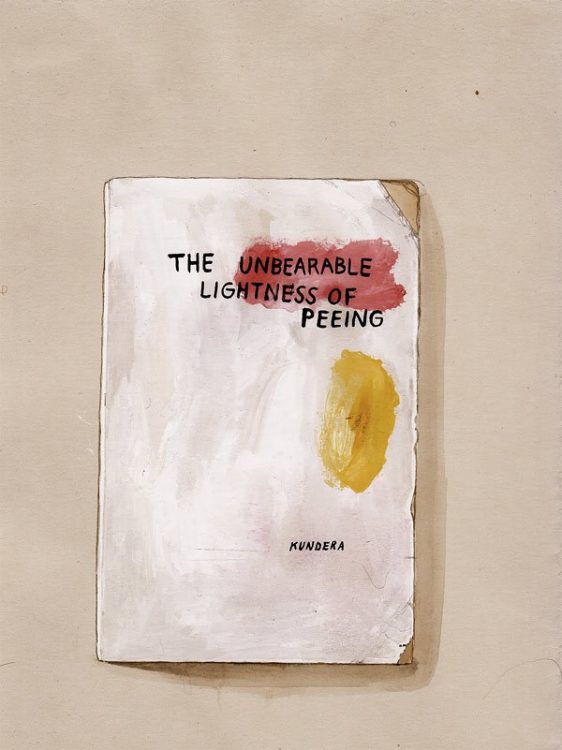 The unbearable lightness of peeing