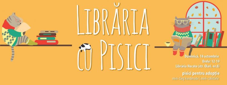Libraria cu pisici