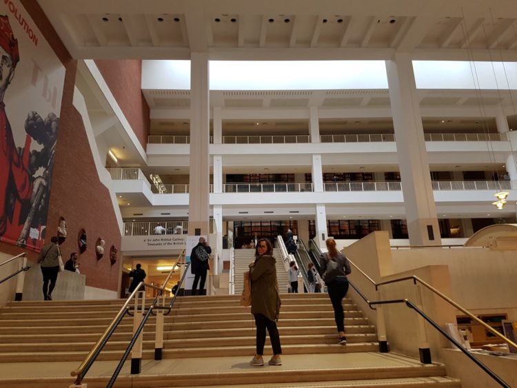 British Library - interior