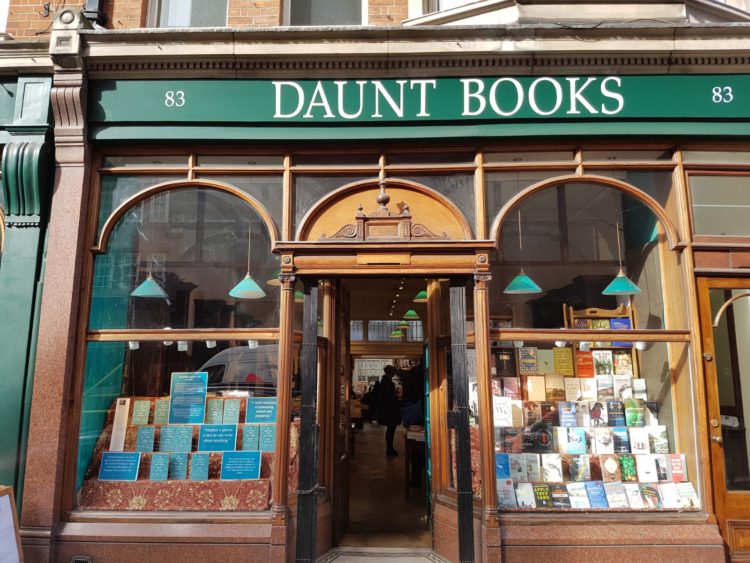 Daunt Books exterior