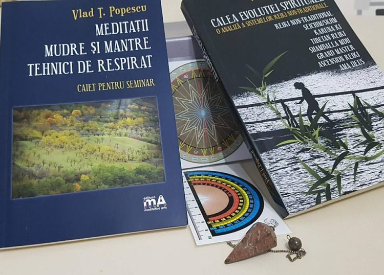 Vlad T Popescu, carti reiki