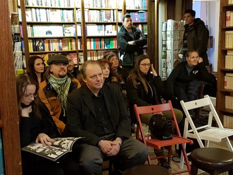 Istoria alternativa a literaturii in benzi desenate - lansare la Libraria Cartea de Nisip