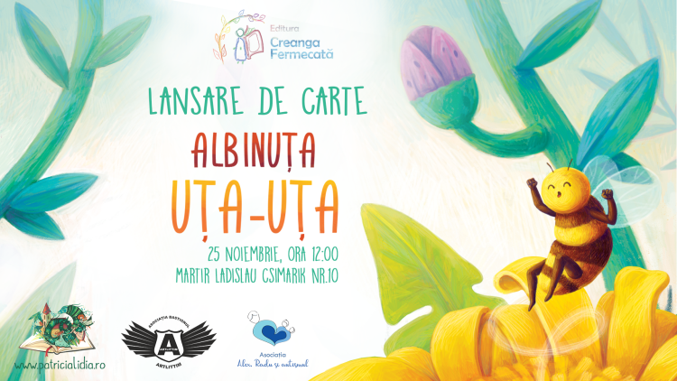 Invitatie lansare Patricia Lidia