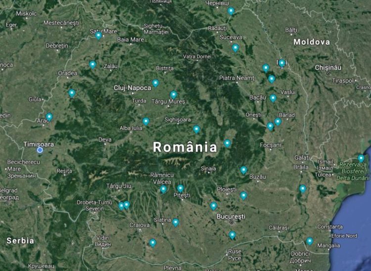 Distributia scolilor la care va ajunge Albinuta Uta Uta