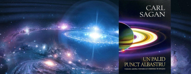 Un palid punct albastru