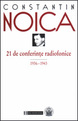 21 de conferinte radiofonice de Constantin Noica