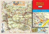 Bulgaria - harta rutiera de 