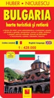 Bulgaria. harta turistica si rutiera de Huber-niculescu