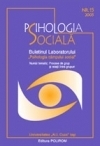 Psihologia sociala.nr. 15/2005 - buletinul laboratorului - psihologia campului social, universitatea al.i. cuza, iasi de 